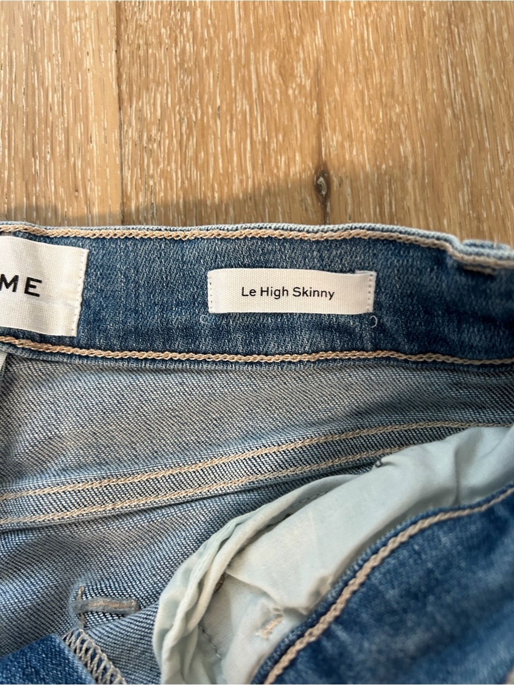 Frame Denim Light Blue Skinny Jeans - Picture 5 of 7